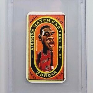 1985 MICHAEL JORDAN Rookie RC Airshow Matchbox Japan Tobacco